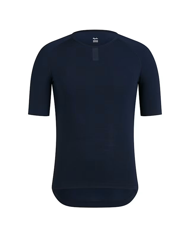 Rapha Men's Merino Base Layer Short Sleeve Black/Black