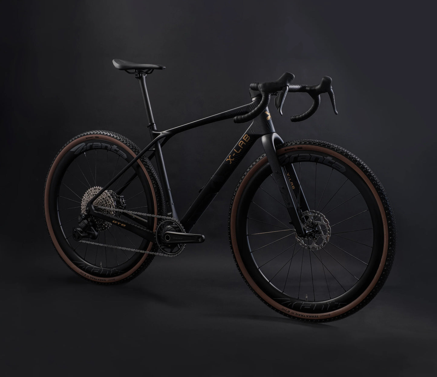 X-Lab GT8 GRX Di2 Afterburner Black - Carbon Gravel Bike | Pre-Order
